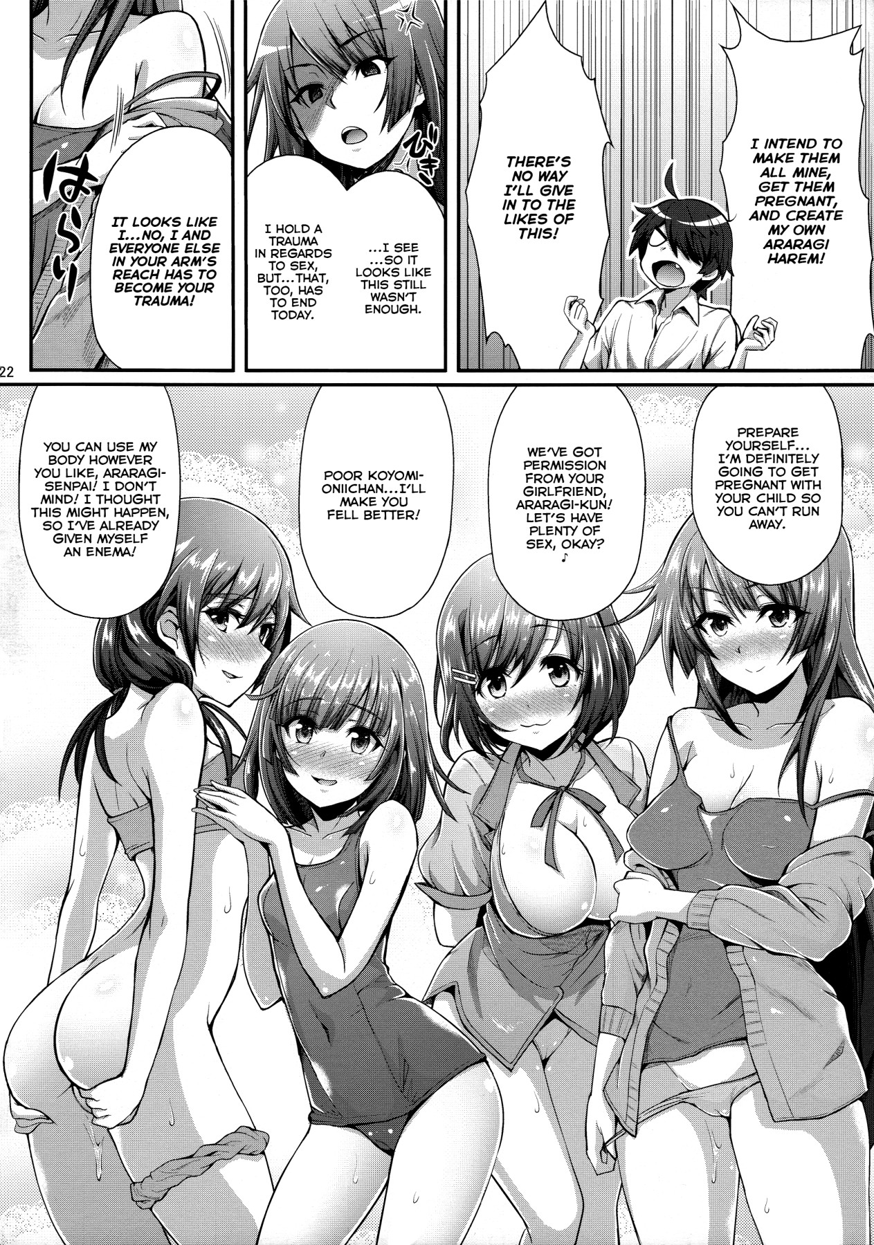 Hentai Manga Comic-Pachimonogatari Part 12: Koyomi Reform-Read-22